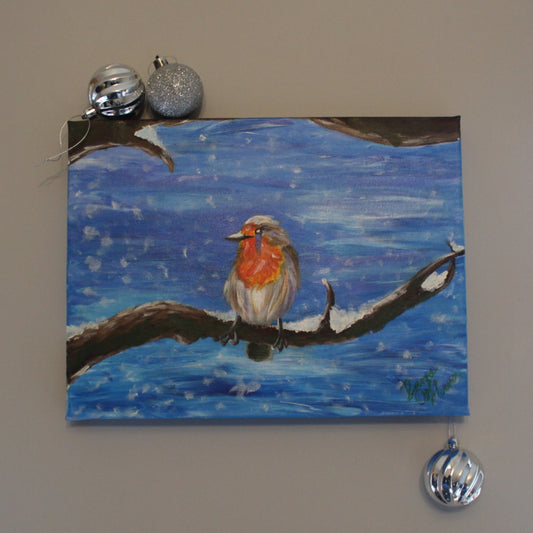 'Robin' Original Acrylic Painting